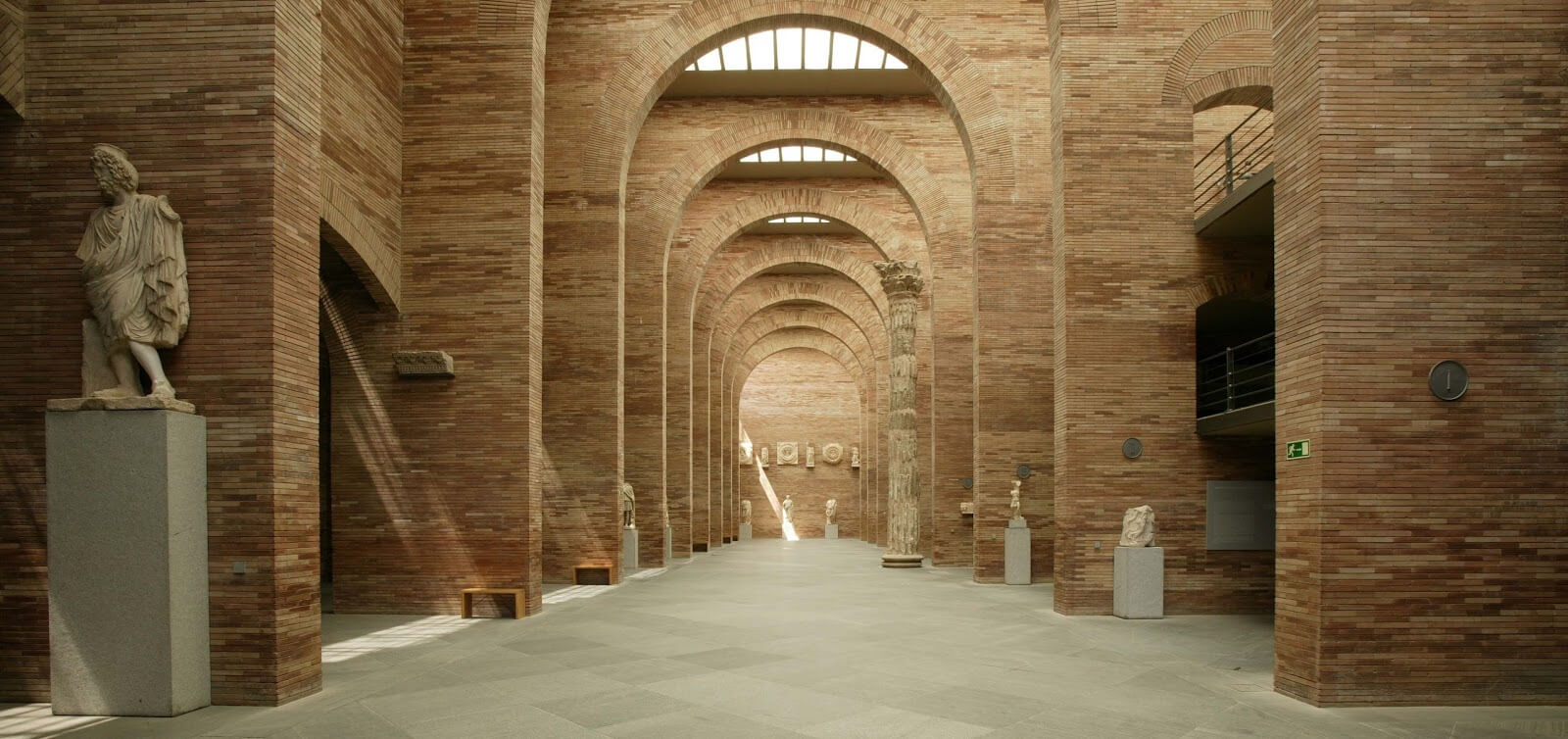 Sala principal del Museo Nacional de Arte Romano de Mérida