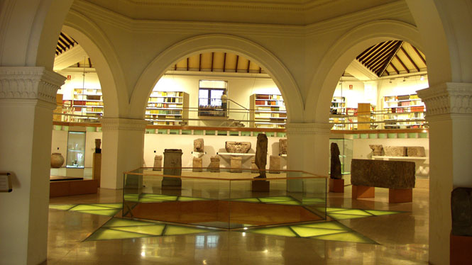 Sala del Museo Arqueológico de Cataluña