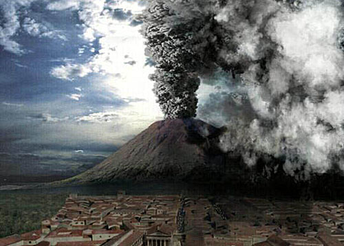Erupción del Vesubio