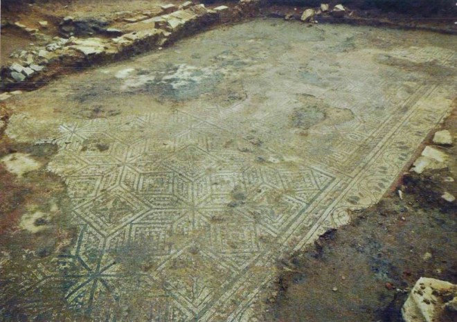 Mosaico de la domus hallada en Astorga