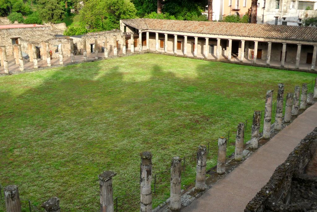 Gimnasio Grande de Pompeya, recién restaurado