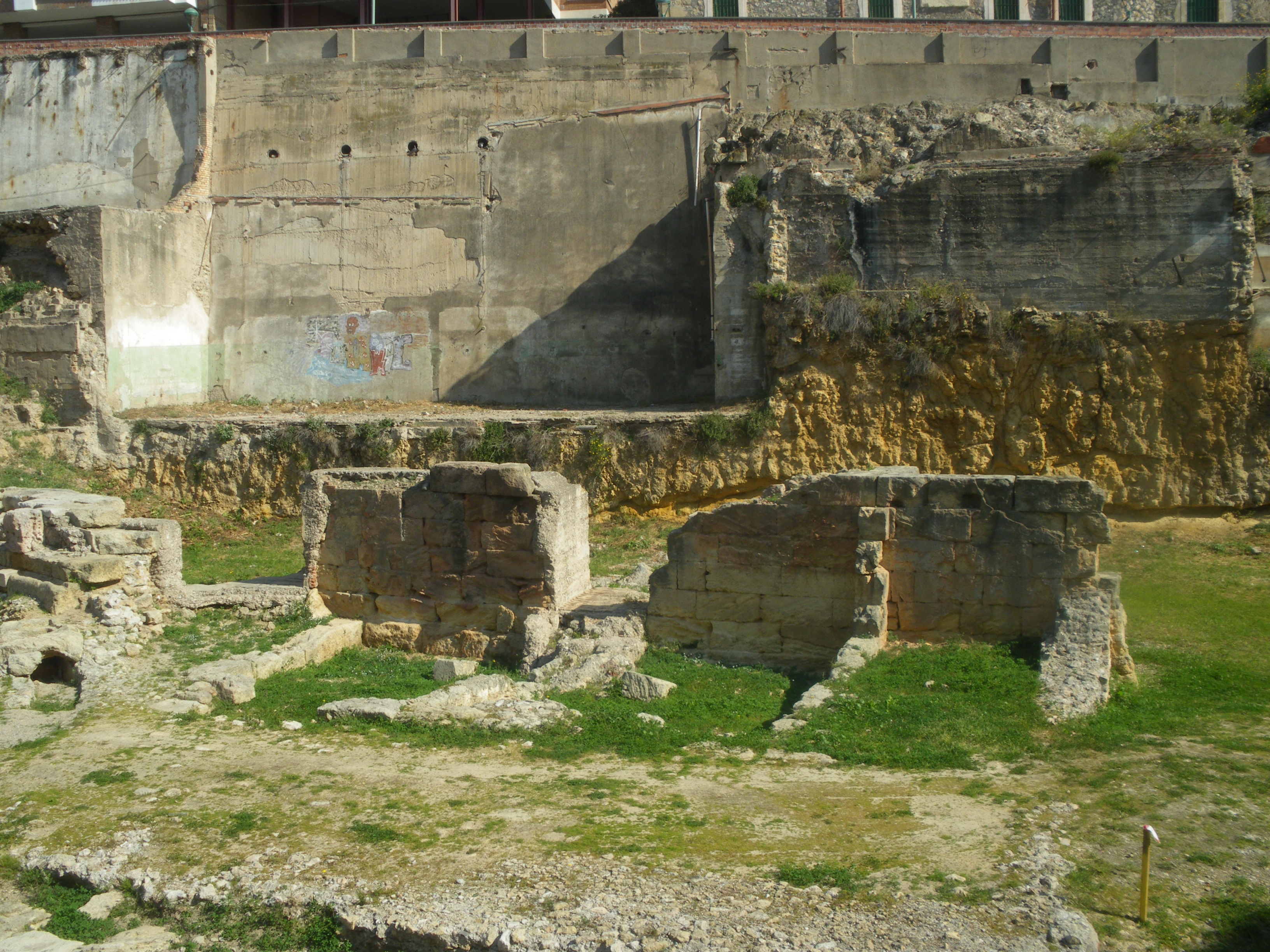 Restos del Teatro romano de Tarragona