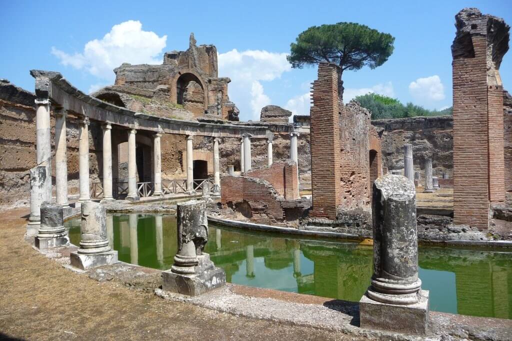 El Teatro Marítimo de Villa Adriana