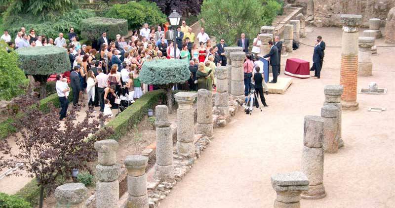 Boda en el teatro romano de Mérida