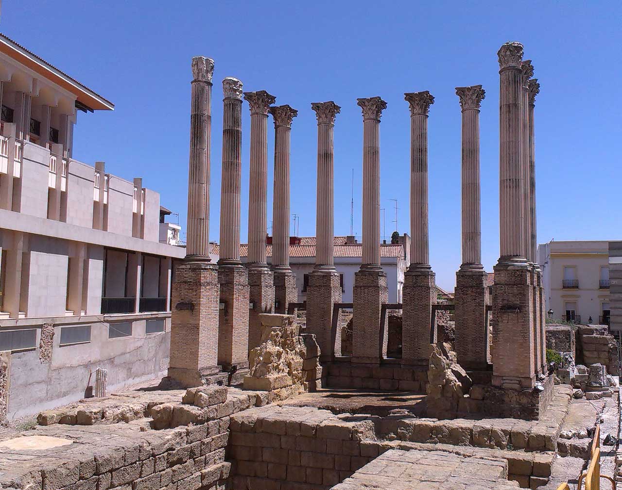 Restos del Templo Romano de Córdoba
