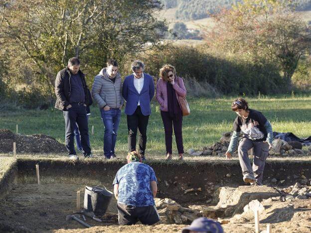 Termas del yacimiento de Lucus Asturum