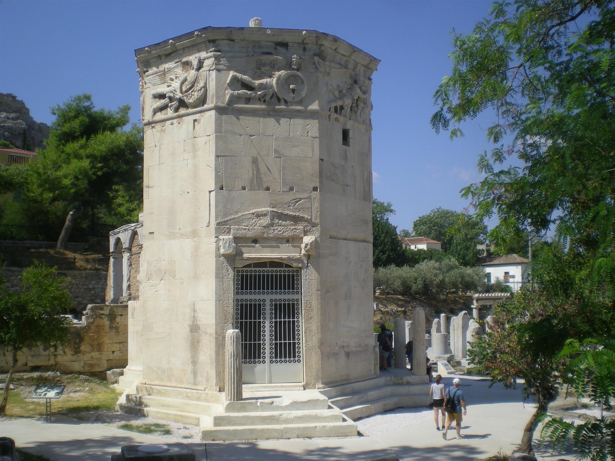 La Torre de los Vientos en Atenas