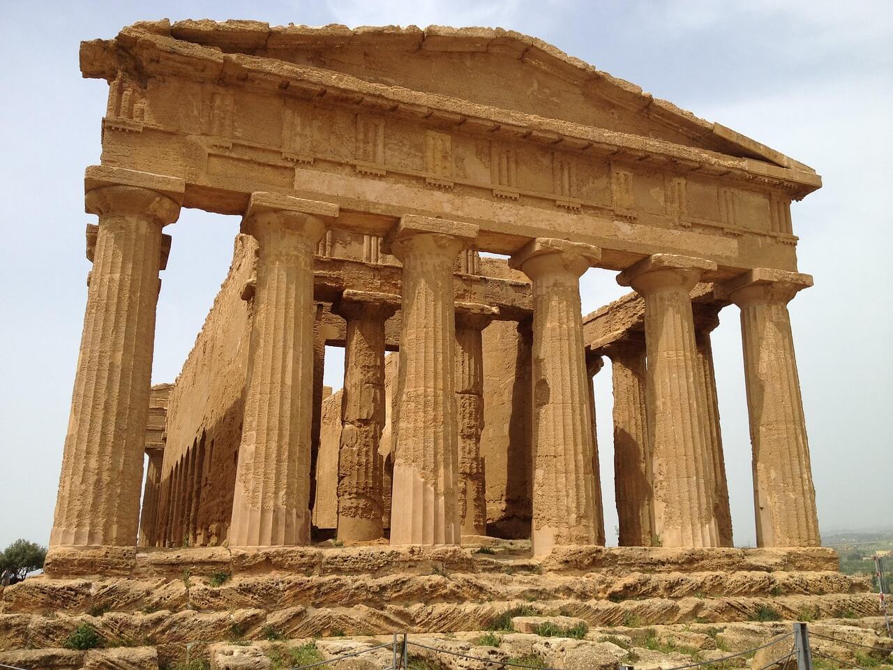 Templo de la Concordia en el Valle de los Templos