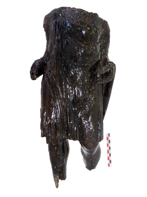 Estatua de madera del Pireo