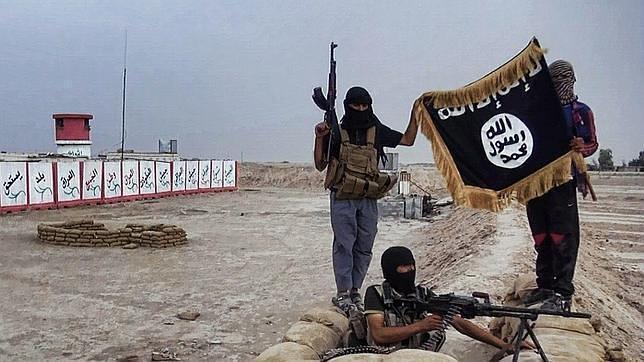 Yihadistas del grupo ISIS