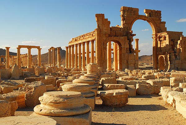 Ruinas de la ciudad de Palmira